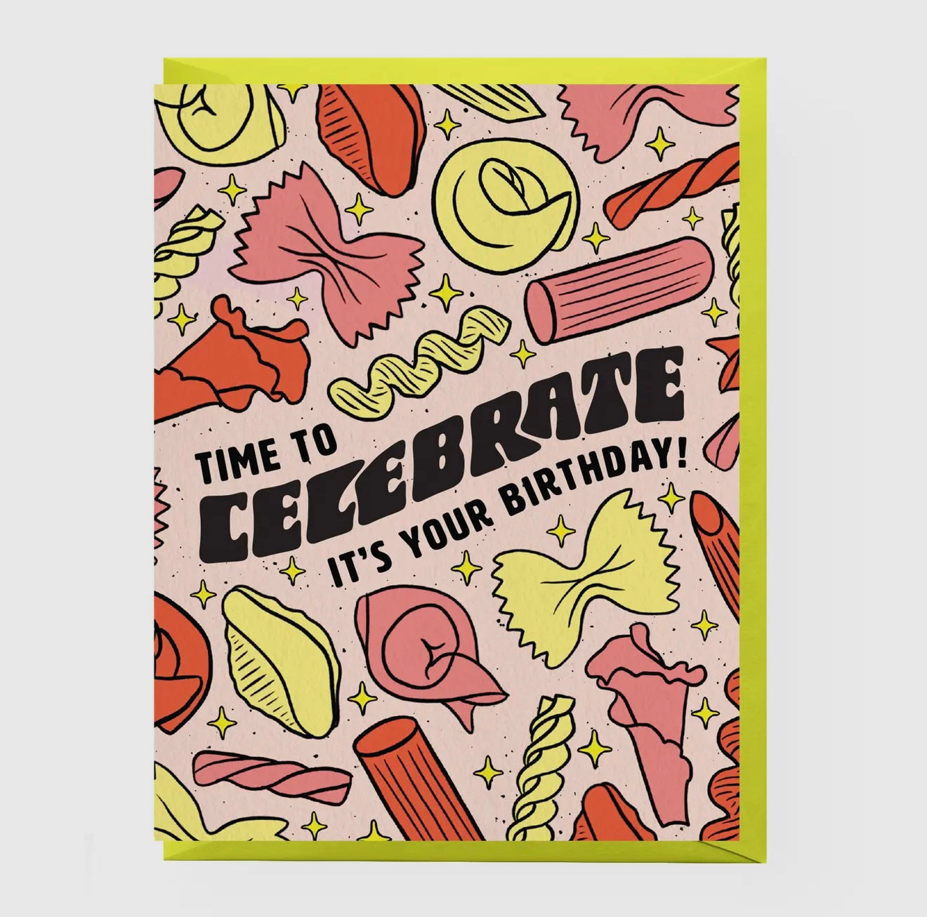 Pasta birthday card